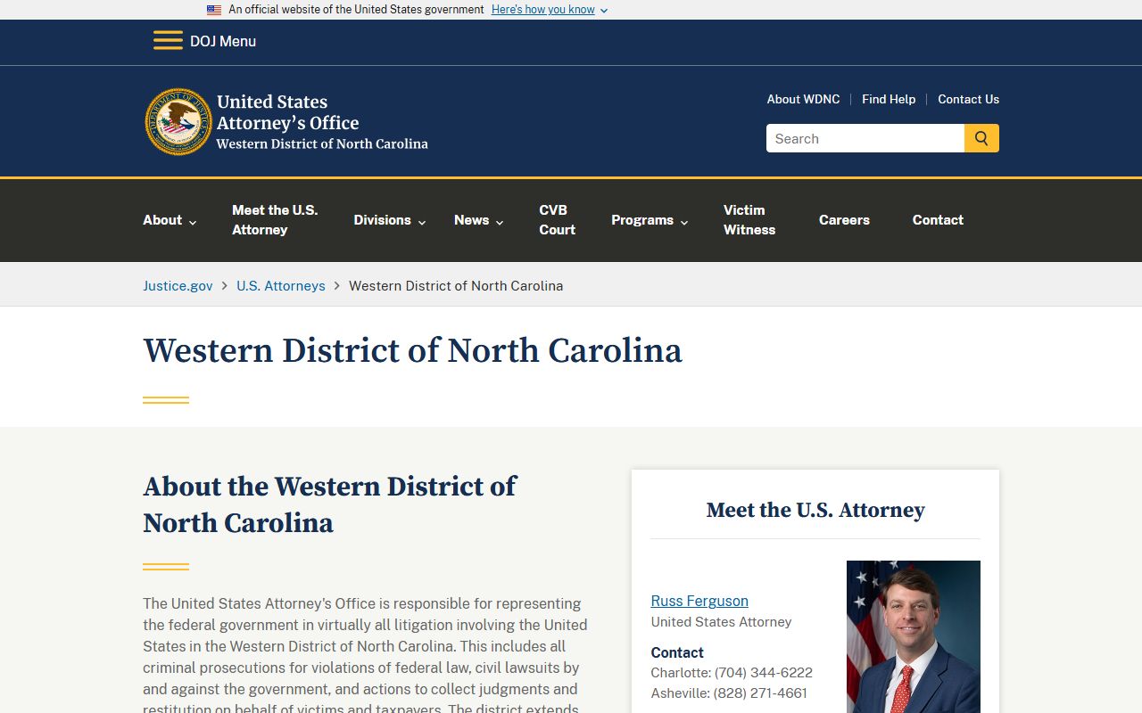 Iredell County Clerk records compared with federal prosecution records