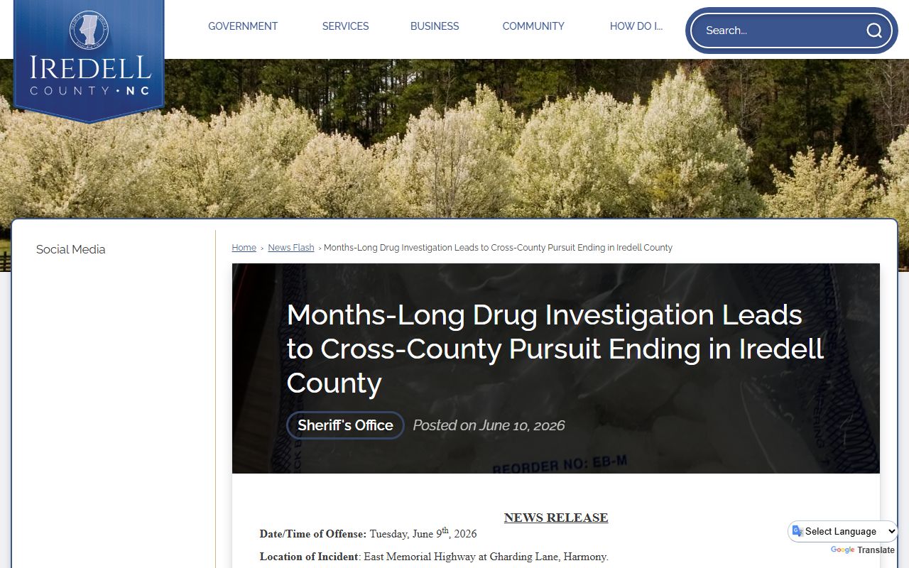 Iredell County arrest records sheriff news with criminal charge context