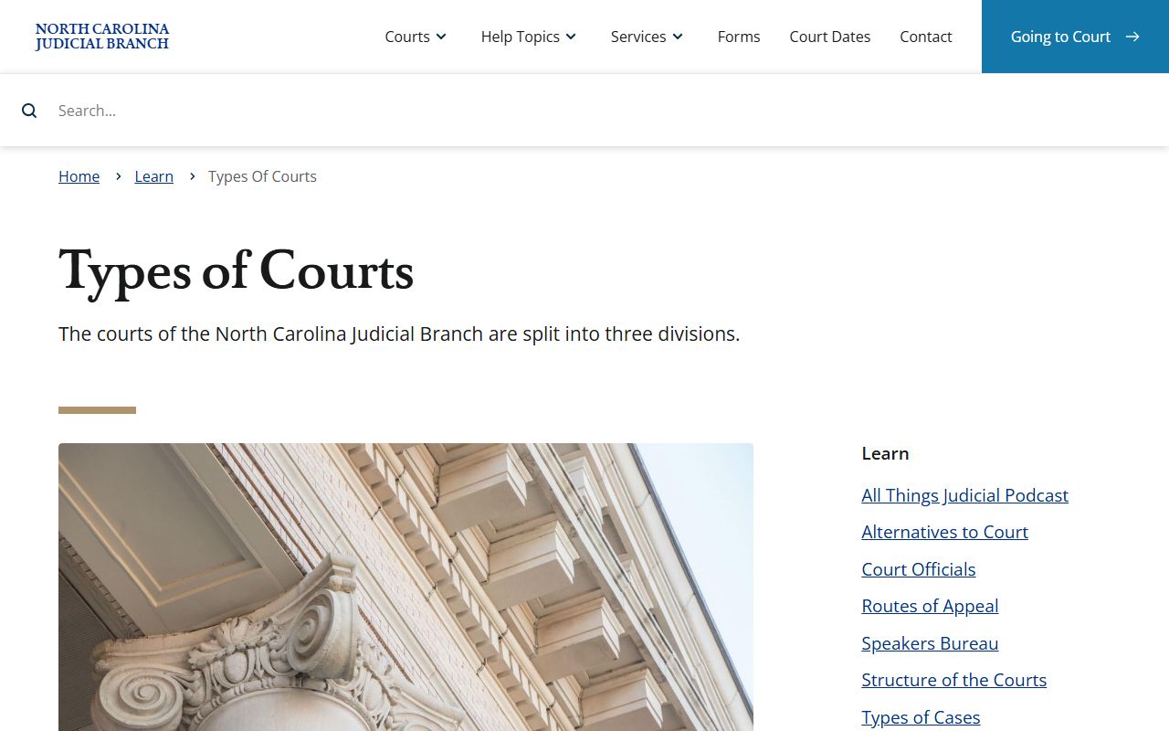 Iredell County Superior Court District Court and magistrates court types