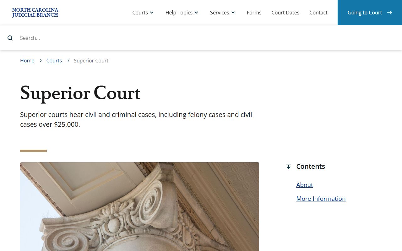 Iredell County Superior Court District 32 jurisdiction