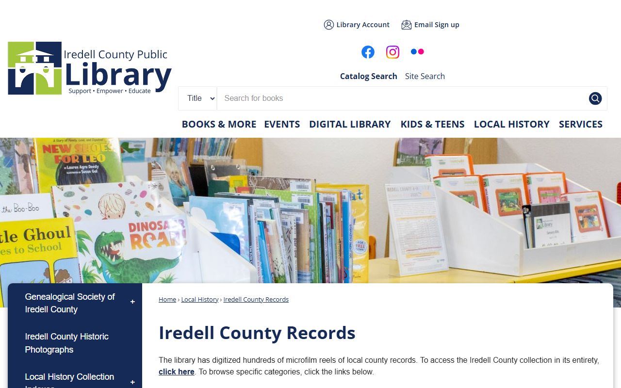 Iredell County court records historical county records index